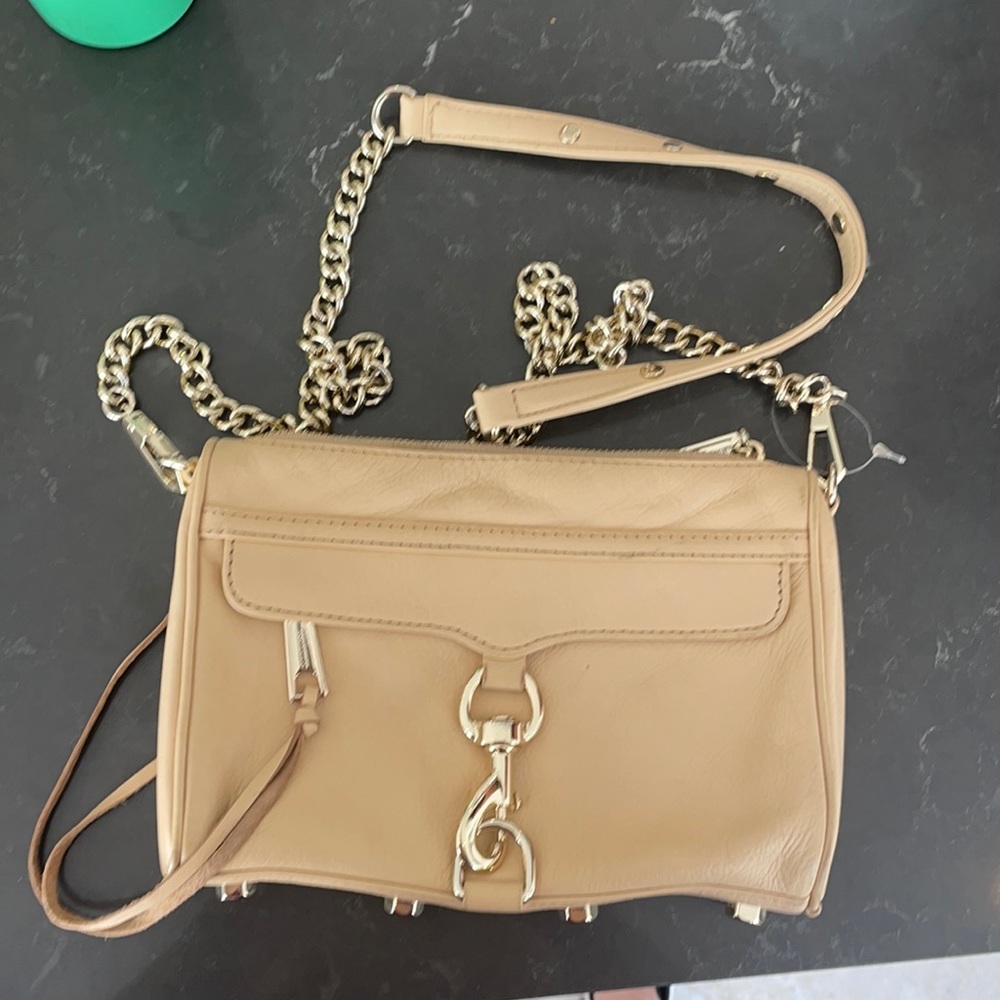 Rebecca minkoff beige purse